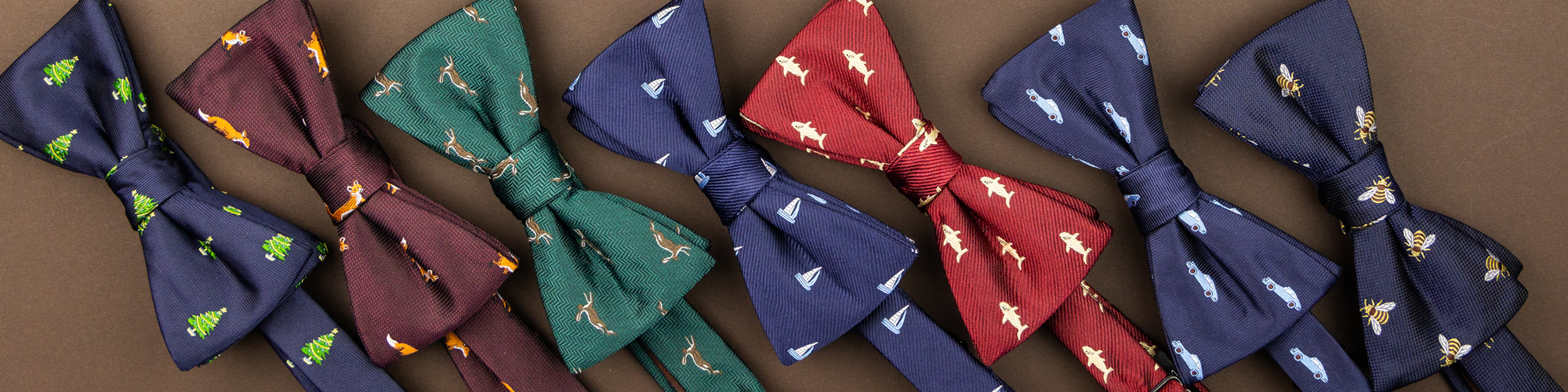 Pre-tied bow ties